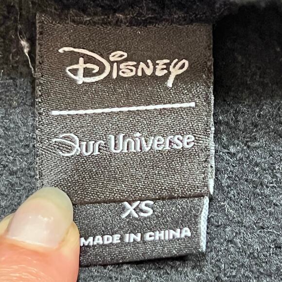 Our Universe x Disney Haunted Mansion Hitchhiking Ghosts Hoodie Sweater XS Glows - Picture 5 of 5